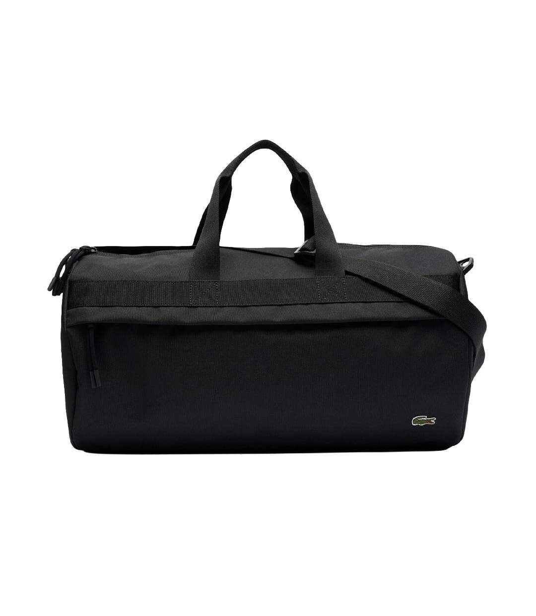 Sac de voyage noir homme lacoste roll-1