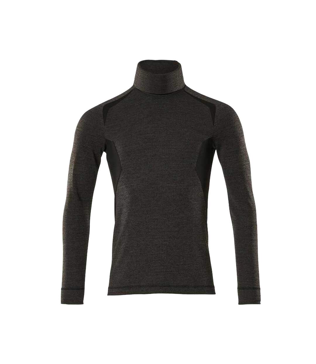 Unisex Adult Crossover Base Layer Top Dark Anthracite Black Mascot-1