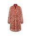 Robe Portefeuille Rie Femme Rouge Foncé Vero Moda-2