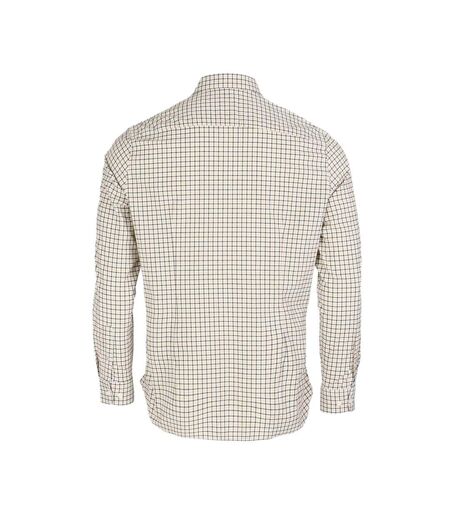 Chemise Blanche/Jaune/Marine à Carreaux Homme Pepe Jeans Fleetwood - L