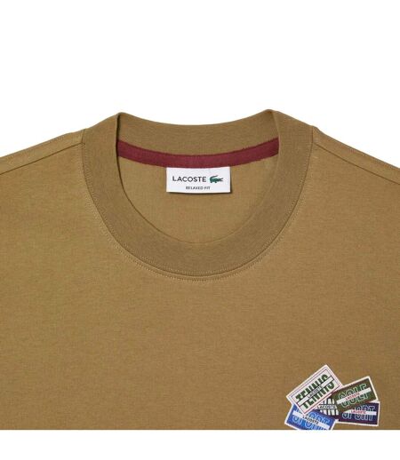 T-shirt Homme Marron Lacoste