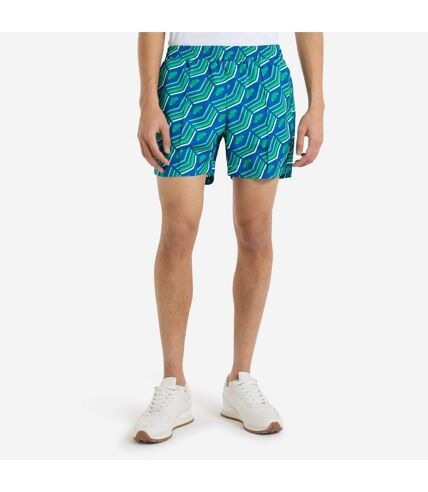 Umbro Mens Printed Swim Shorts (Quetzal Green) - UTUO2105
