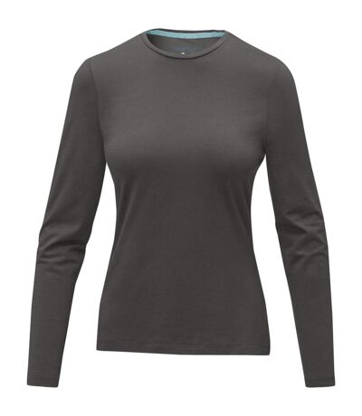 Elevate Womens/Ladies Ponoka Long Sleeve T-Shirt (Storm Grey) - UTPF1812