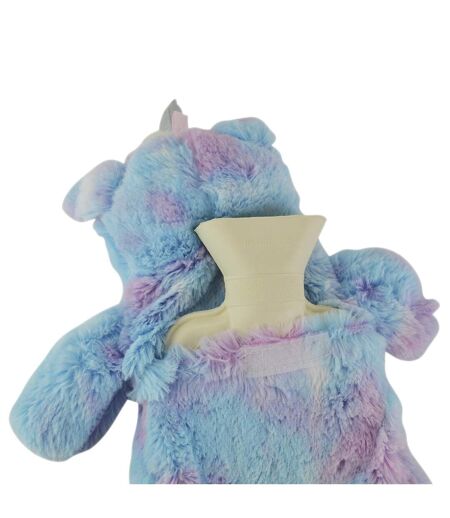 Unicorn - Bouteille d'Eau Chaude avec Housse Arc De Ciel