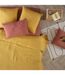Drap Housse en Lin Adorable 160x200cm Terracotta-5