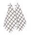 Lot de 2 torchons cuisine toile CHECKS-4