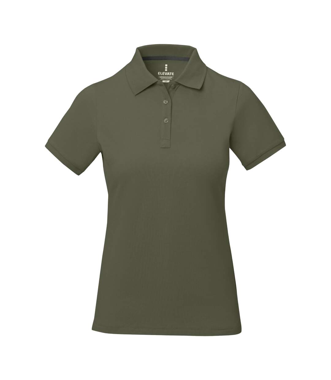 Calgary Short Sleeve Ladies Polo Light Forest Green Elevate-1