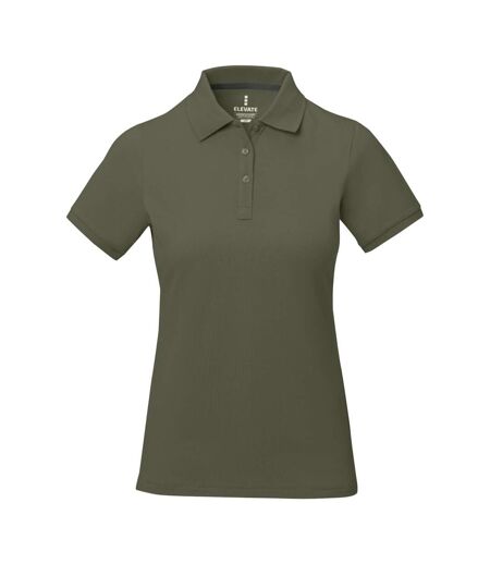 Calgary Short Sleeve Ladies Polo Light Forest Green Elevate