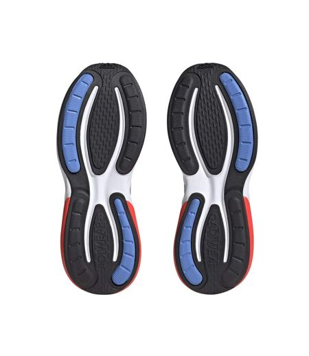 Mens Alphabounce+ Running Trainers White Red Adidas