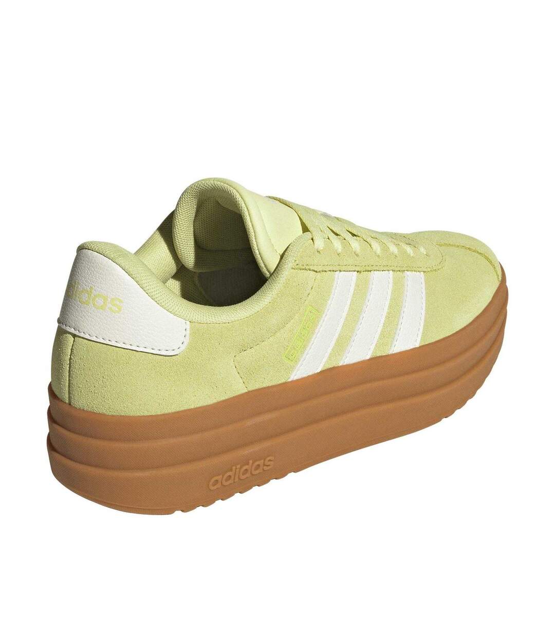 Baskets Court Bold Femme Jaune Adidas-2