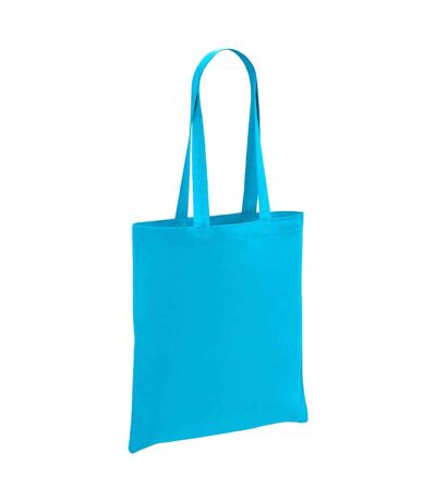 Sac de courses taille unique turquoise vif Brand Lab