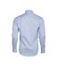 Mens Tribeca Checked Formal Shirt Light Blue James Harvest-2