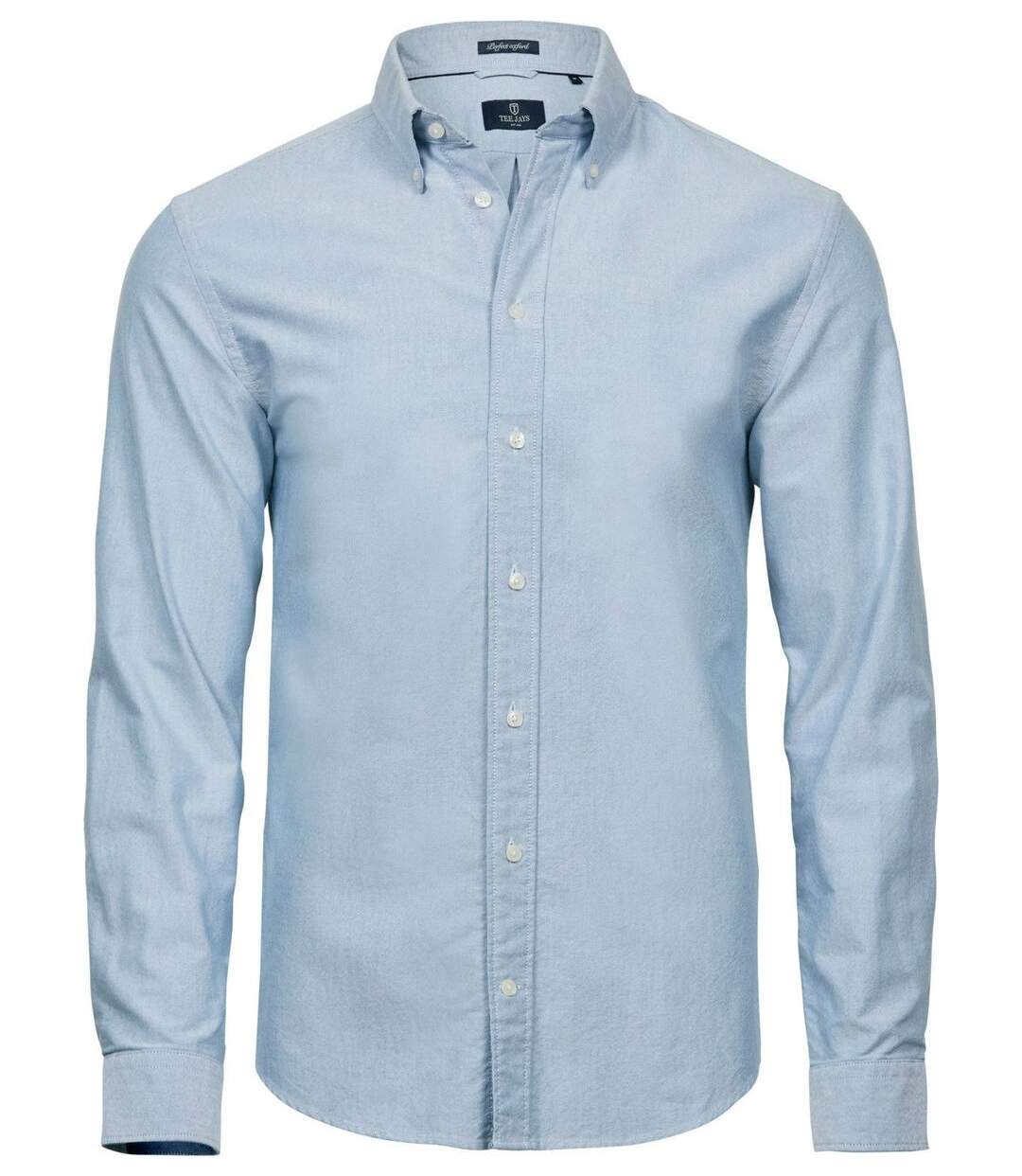 Chemise homme Oxford - 4000 - bleu clair - manches longues