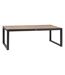 Table de jardin extensible Corvo acacia et aluminium - 12 Places-1