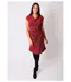 Robe en coton fluide MONTANA rouge bordeaux Coton Du Monde-2