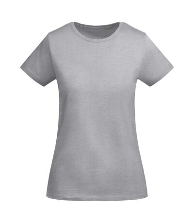 Roly Womens/Ladies Breda Short-Sleeved T-Shirt (Grey Marl)