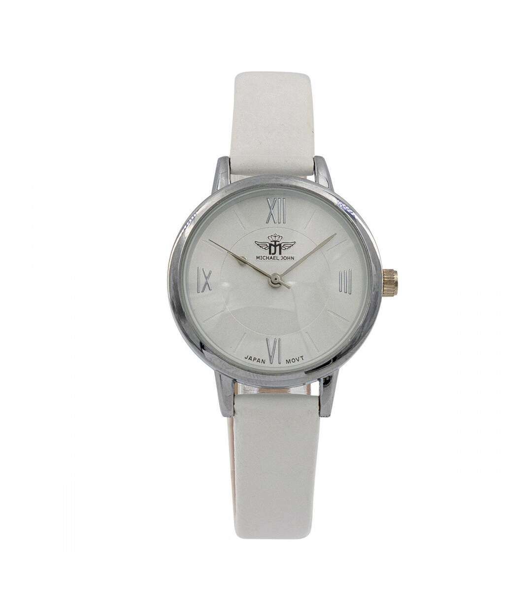 Splendide Montre Femme Blanc M. JOHN