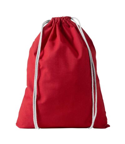 Bullet Oregon Cotton Premium Rucksack (Red) (17.3 x 12.6 inches)