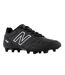 Chaussures De Foot Pour Terrain Ferme Adulte Noir Blanc New Balance-4