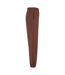 Bas De Jogging Duveteux Pour Femmes/femmes Brun Chocolat Build Your Brand-4