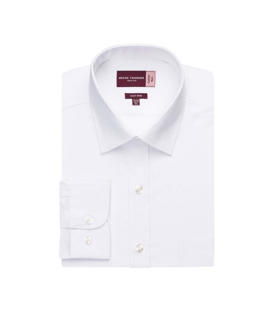 Chemise Formelle Rapino Homme Blanc Brook Taverner-1