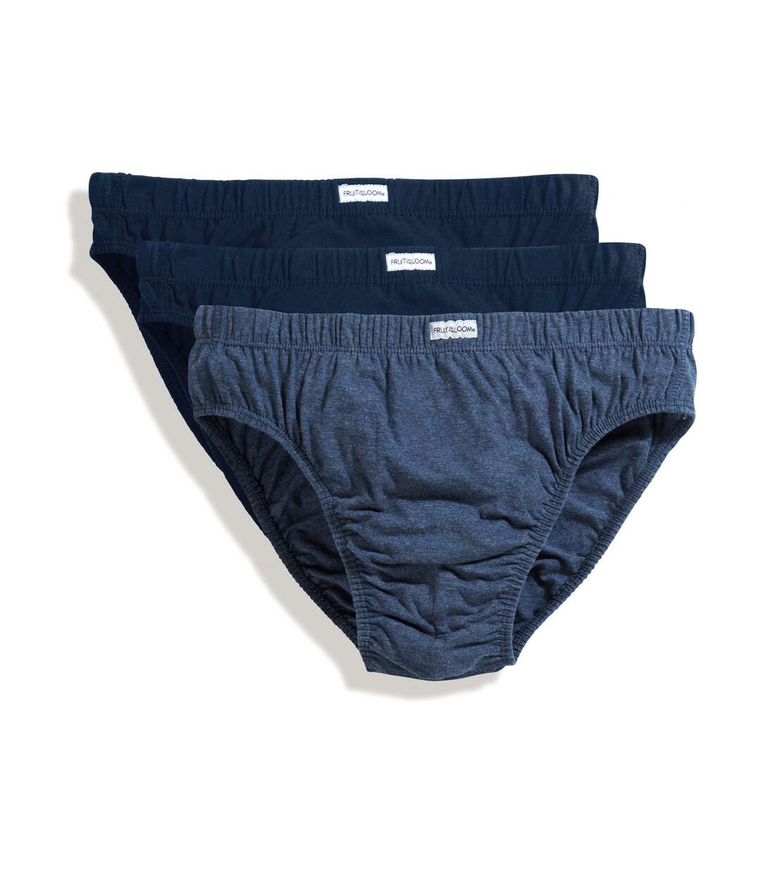 Lot 3 slips Homme - coton - bleu - trio Pack 67-012-6