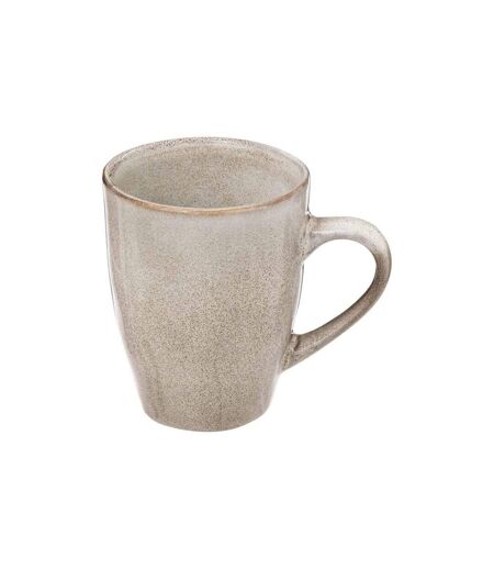 Lot de 6 Mugs en Céramique Callie 37cl Taupe