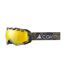 Masque de ski kaki/jaune homme cairn alpha spx1 mat-1