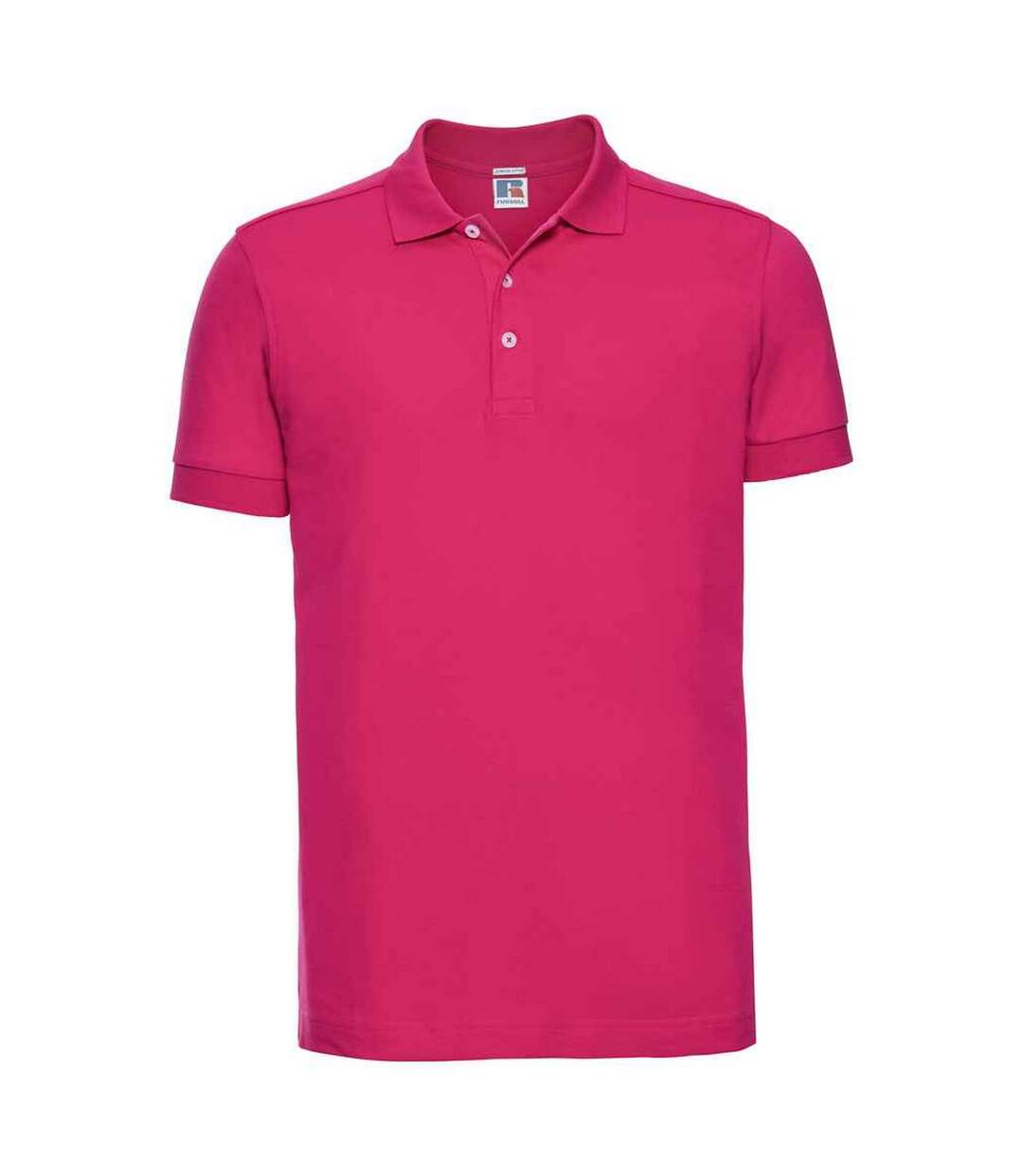 Polo homme fuchsia Russell-1