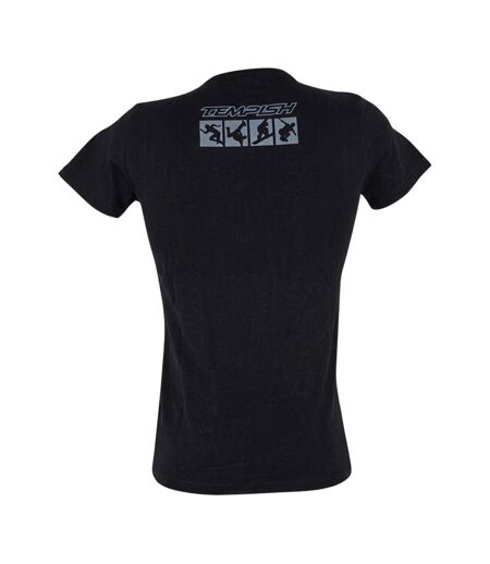 Mens Activated Graphic Print T-shirt Black Tempish