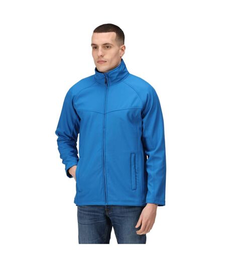 Regatta Uproar Mens Softshell Wind Resistant Fleece Jacket (Oxford Blue)
