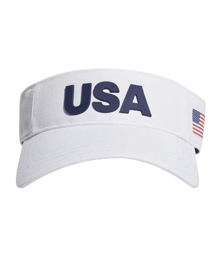 Visière Motif/style Usa Tour Homme Blanc Adidas