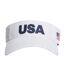 Visière Motif/style Usa Tour Homme Blanc Adidas-3