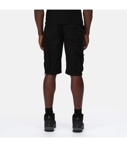 Regatta Mens Pro Utility Cargo Shorts (Black) - UTRG7750