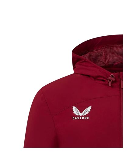 Veste Motif/style Logo Homme Rouge Écarlate Castore