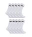 10 paires de chaussettes de travail unisexes en coton-1