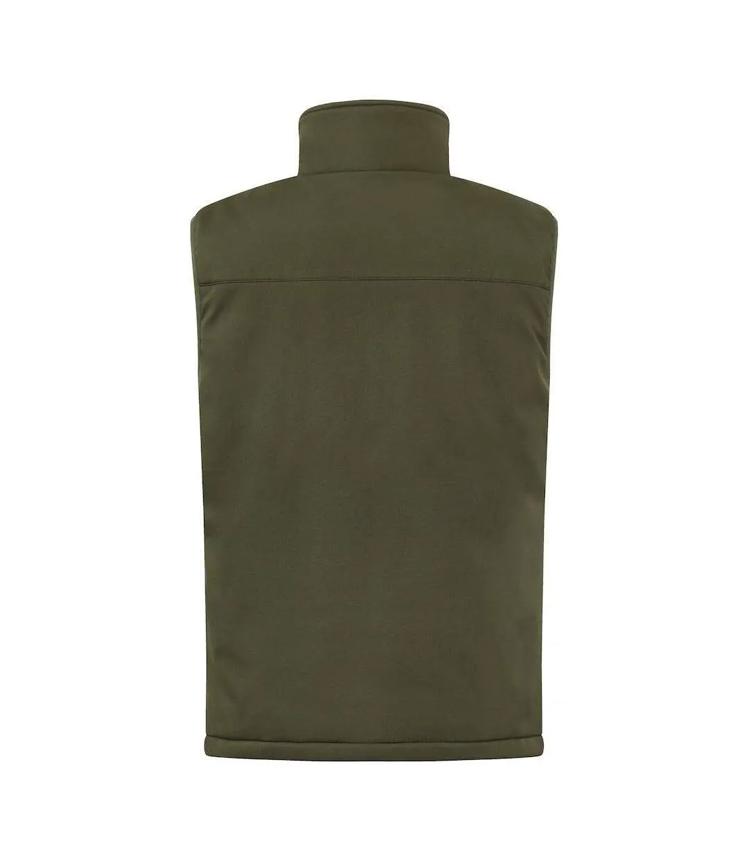 Doudoune Sans Manches Homme Vert Kaki Clique-2