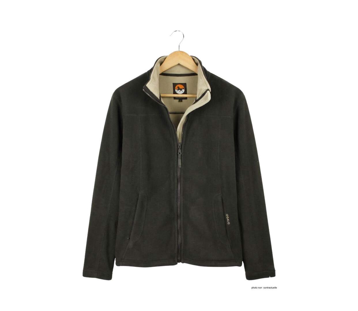 Veste Polaire Femme SH1196M Marron/Beige (Ogalo)-2