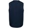 Gilet sans manches multipoches polycoton - Unisexe - WK609 - bleu marine-2