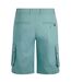 Mens rigney cargo shorts mineral blue Weird Fish-2