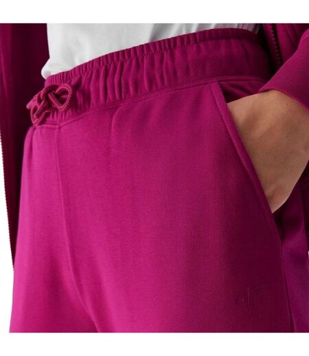 Pantalon De Jogging Cas F472 Femme Rose 4F