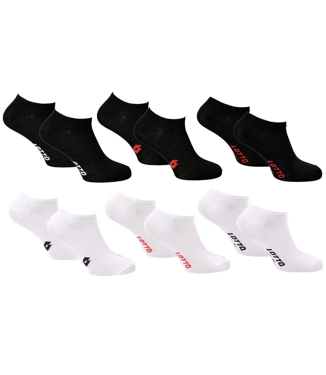 Chaussettes Femme LOTTO Pack de 6 paires SNEAKER 1314-1