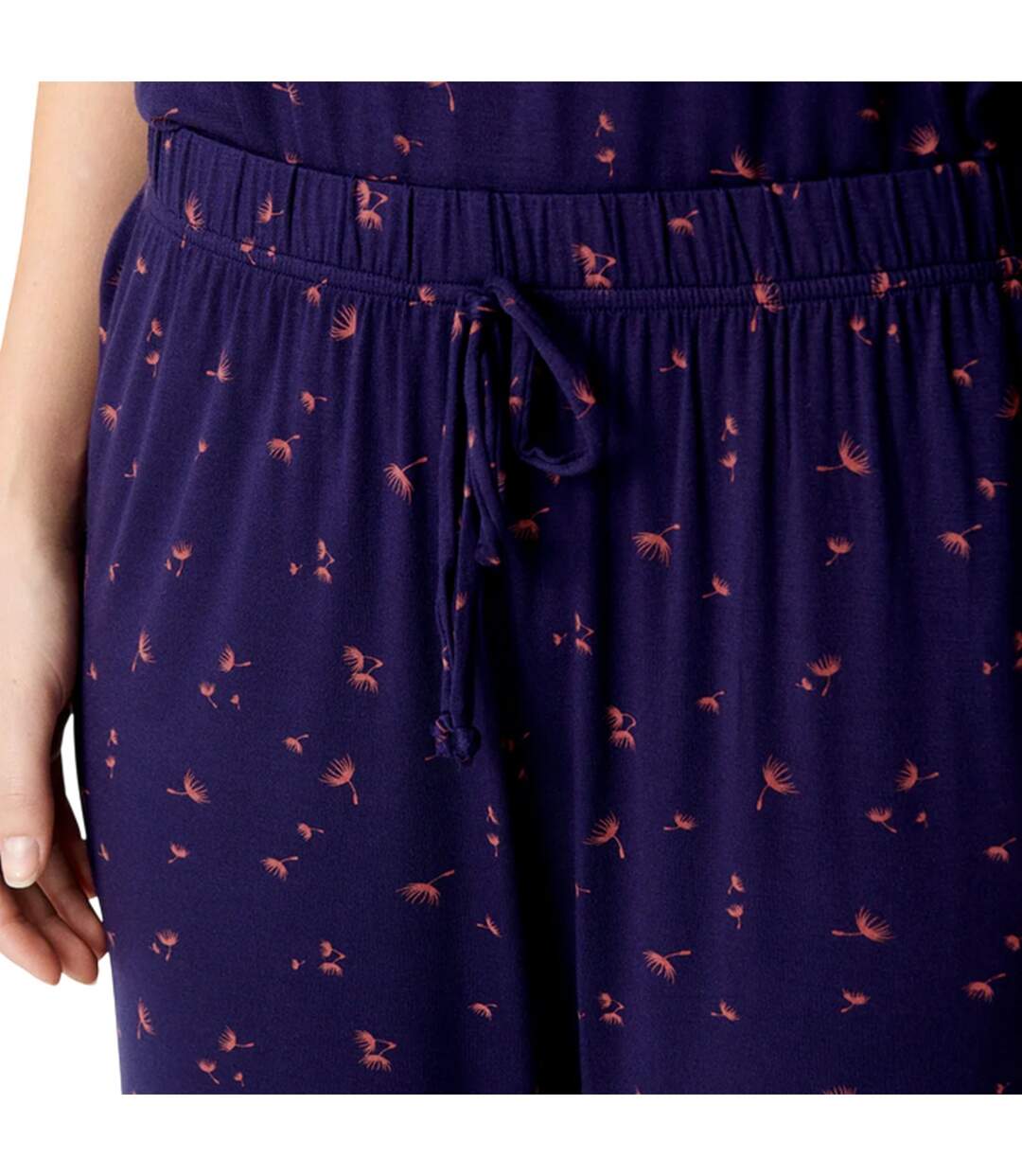 Bas De Pyjama Motif/style Floral Jasmin Femme Gris Foncé CCDK Copenhagen-4