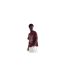 T-shirt Motif/style Imprimé Graphique Court Homme Bordeaux Slazenger-1