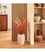 Vase Déco en Céramique Prudi 31cm Blanc-3