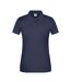 Polo Bio Workwear Femme Bleu Marine James And Nicholson-1