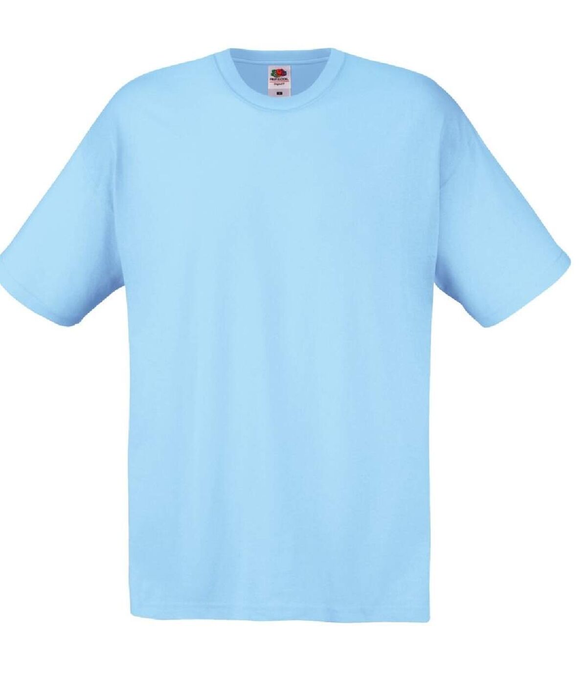 Fruit Of The Loom Mens Screen Stars Original Full Cut Short Sleeve T-Shirt (Sky Blue)
