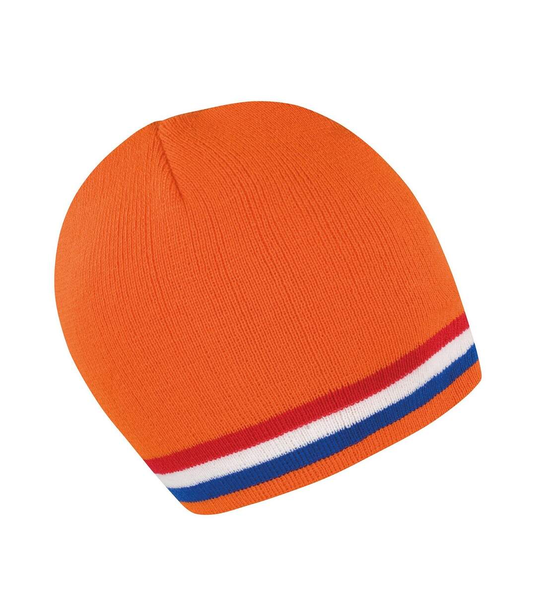 Unisex adult national holland beanie orange/red/white/blue Result Winter Essentials-1