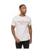 Mens Offaxis T-shirt Grey Marl Crosshatch-2