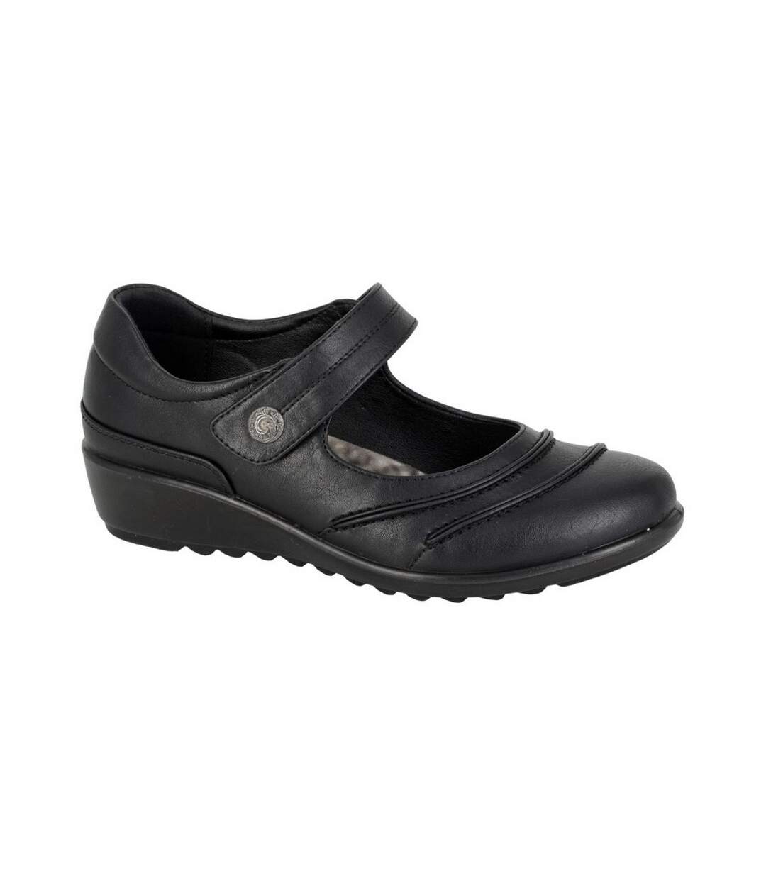 Chaussures Mary Jane Femme Noir Boulevard-1